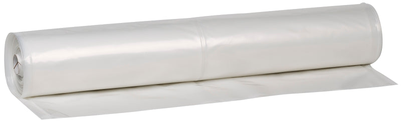 Warp's 6CH20 Poly Film, 25 ft L, 20 ft W, Clear, Pack of 4