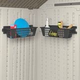 Suncast BMSBSKT2PK Basket, Resin, Black