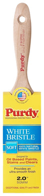 Purdy 144380420 Flat Trim Paint Brush, 2 in W, China Bristle, Beavertail Handle