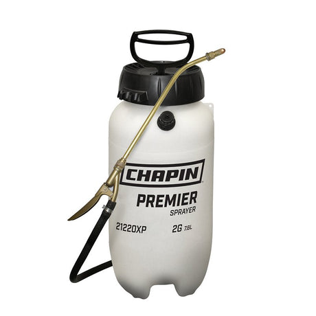 Chapin 21220XP Handheld Sprayer, 2 gal Tank, Poly Tank, 42 in L Hose, White