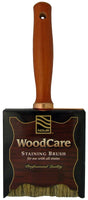 Nour 32-100 Paint Brush, 4 in W, Professional, Straight Brush, 2-3/4 in L Bristle, Polyester Bristle