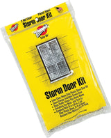 Warp's Easy-On Series ESD-24 Storm Window Kit, 36 in W, 2 mil Thick, 84 in L, Clear, Pack of 24