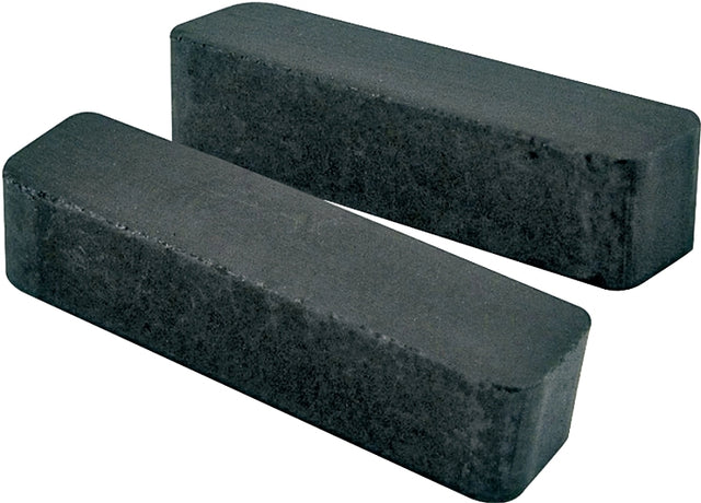 Magnet Source 07001 Magnet Block, Ceramic, Charcoal Gray, 7/8 in L, 3/16 in W, 1/4 in H