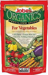 Jobes 6028 Organic Fertilizer Pack, Spike, 2-7-4 N-P-K Ratio