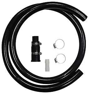 Keeney PP855-90 Drain Hose with Adapter, 6 ft L