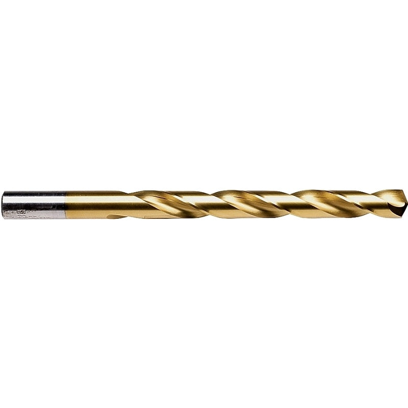 Irwin 63908 Jobber Drill Bit, 1/8 in Dia, 2-3/4 in OAL, Spiral Flute, 2-Flute, 1/8 in Dia Shank, Straight Shank