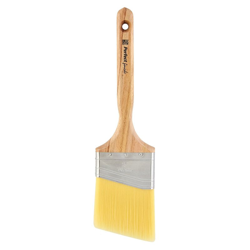 Nour 5451-75N Paint Brush, 3 in W, Angular Sash Brush, Sash Handle