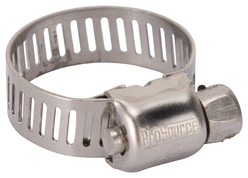 ProSource HCMSS08 Interlocked Hose Clamp, Stainless Steel, Stainless Steel, Pack of 10