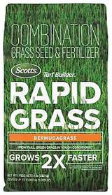 Scotts 18360 Grass Seed, Bermudagrass, 8 lb Bag