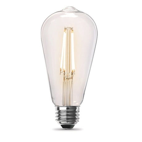 BULB LED ST19 SW CLEAR 27K 60W