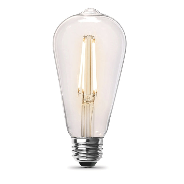 BULB LED ST19 SW CLEAR 27K 60W