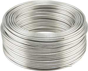 Hillman 50176 Utility Wire, 50 ft L, 18, Aluminum