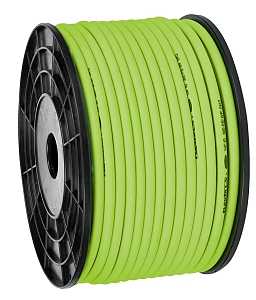 Flexzilla HFZ14250YW Air Hose, 1/4 in ID, 250 ft L, 300 psi Pressure, Polymer, Green