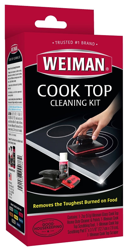 Weiman 98 Cooktop Care Kit, 2 oz, Liquid, Apple, Light Tan