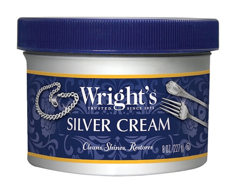 Wright's 014 Silver Cream, 8 oz Jar, Paste, Mild, Pink