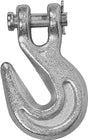 Campbell T9503515 Clevis Grab Hook, 3/8 in, 6600 lb Working Load, 70 Grade, Steel, Yellow Chrome