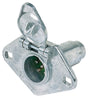 Hopkins 48435 End Socket, 6/12 V, 6-Pole, Zinc