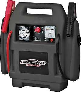 Speedway 7226 Power Station Jump Starter, 12 VDC, 17 A, Lead-Acid Battery