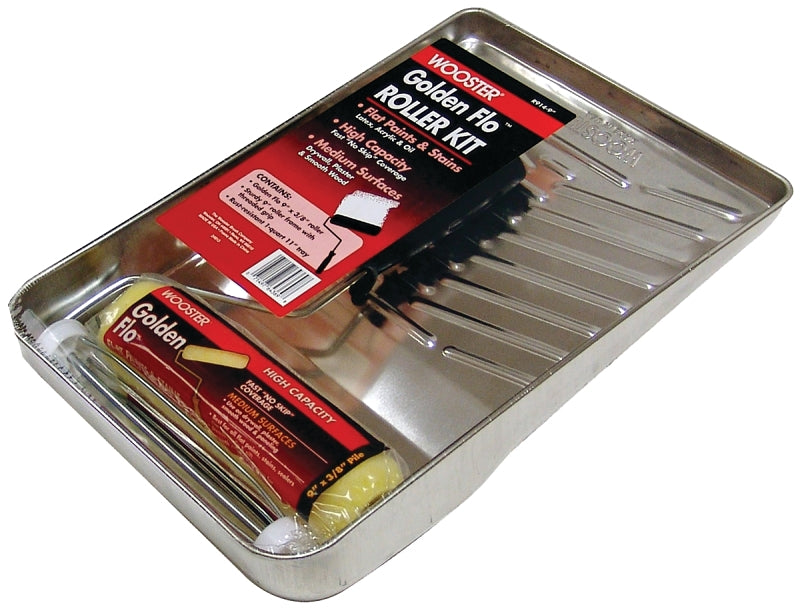 Wooster R914-9 Roller Kit, Specifications: White Roller, 3-Piece