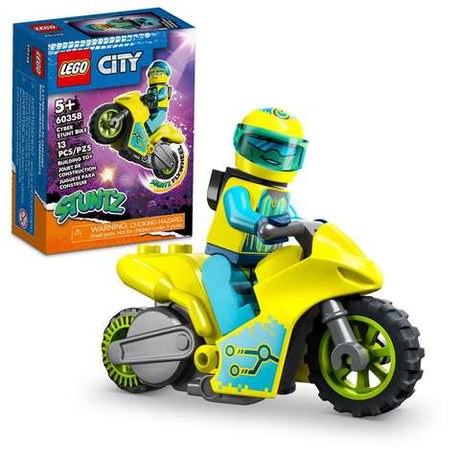 LEGO City Stuntz 60358 LPP Motorbike 2 ABS Plastic Multicolored 13 pc