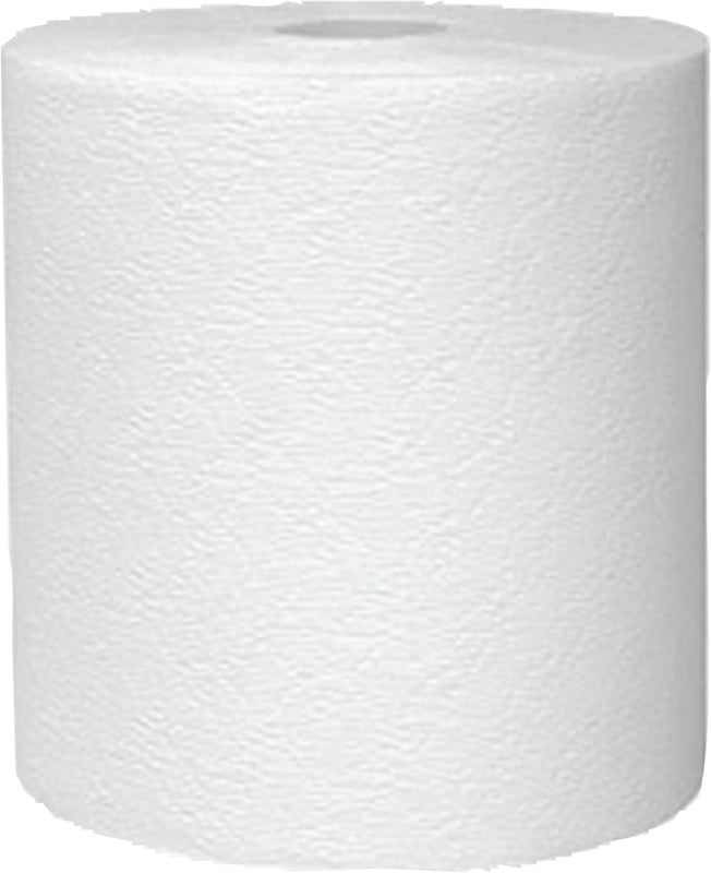 North American Paper 881600 Towel, 700 ft L, 7.7 in W, 1-Ply, White