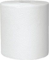 North American Paper 881600 Towel, 700 ft L, 7.7 in W, 1-Ply, White