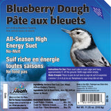 Heath DD-19 Suet Cake, All-Season, Blueberry Dough, 11.25 oz, Pack of 12