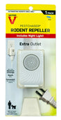 Victor PestChaser M751PS Rodent Repellent with Nightlight, 1.69 in L, 1-3/4 in W, 2.63 in H