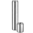 Selkirk 208009U Chimney Pipe, 10 in OD, 9 in L, Stainless Steel