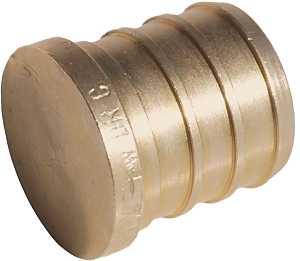 SharkBite UC518LFA Pipe Plug, 3/4 in, Barb