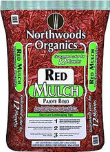 Northwoods Organics WNW03250 Decorative Mulch, Red Bag