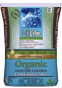 NuLife WNL03312 Moisture Control Soil Mix Bag, 1-1/2 cu-ft Coverage Area Bag