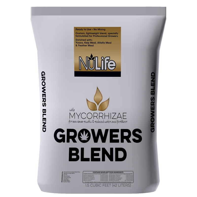 Waupaca Northwoods WNL03315 Growers Blend Organic Grow Mix, 1.5 cu-ft, Bag