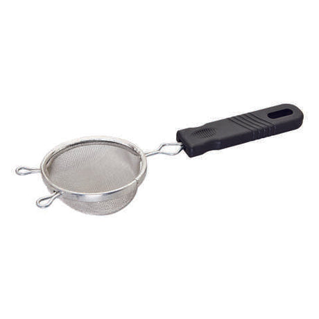 Good Cook Silver/Black Aluminum Mesh Strainer