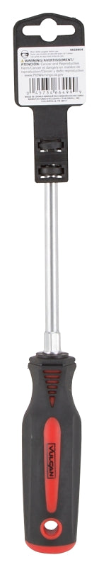 Vulcan MC-SD08 Screwdriver, 5/16 in Drive, Slotted Drive, 10-1/2 in OAL, 6 in L Shank