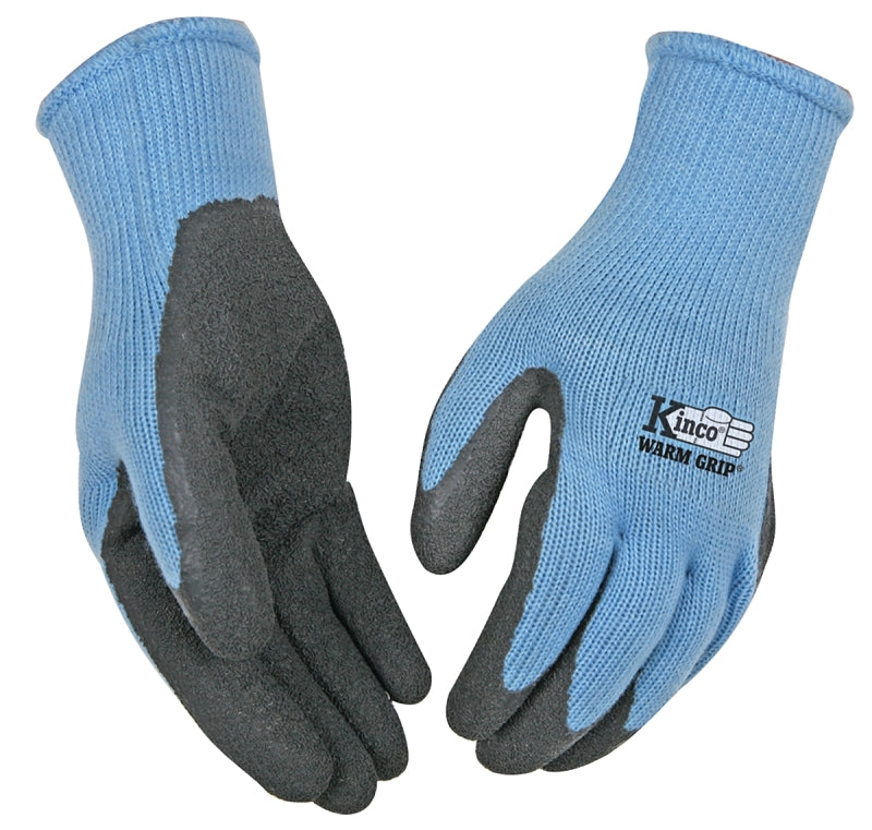 Warm Grip 1790W-L Protective Gloves, Women's, L, Knit Wrist Cuff, Acrylic, Gray