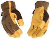 KincoPro 2014HK-M Driver Gloves, Men's, M, Easy-On, Shirred Elastic Wrist Cuff, TPR Back, Brown