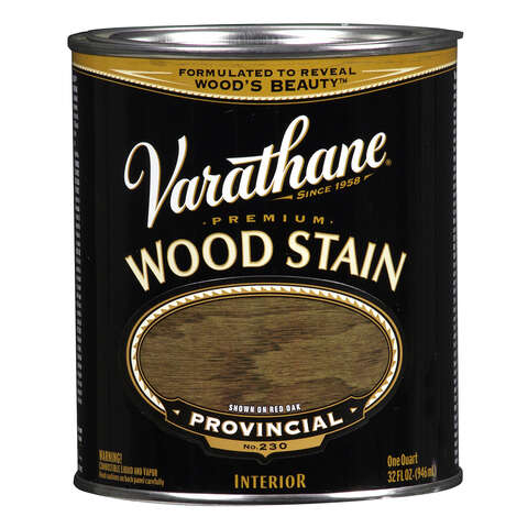 Varathane Premium Semi-Transparent Provincial Oil-Based Urethane Modified Alkyd Wood Stain 1 qt