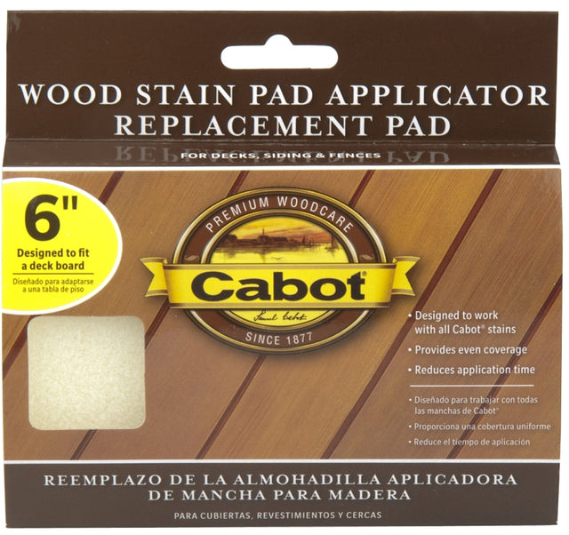 Cabot 63 Applicator Refill Pad, 6 in L Pad