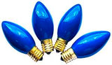 Hometown Holidays 16594 Replacement Bulb, 7 W, Intermediate Lamp Base, Incandescent Lamp, Ceramic Blue Light