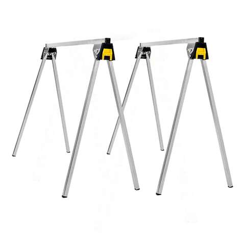 Stanley 29 in. H X 31 in. D Sawhorse Set 750 lb. cap. 2 pc