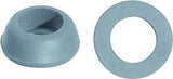 Danco 38804B Faucet Washer, 13/32 in ID x 28/32 in OD Dia, 1/4 in Thick, Rubber, Pack of 5