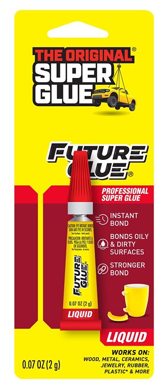 Superglue Corp 00615 TV1 Super Glue, Liquid, Characteristic, Clear, 2 g, Tube