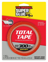 TAPE TOTAL DBL SDD RL 98X3/4IN