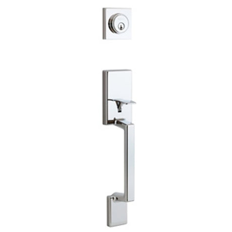 Taymor Professional Series 34-FV0766 Handleset, 3 Grade, Metal, Satin Nickel, 2-3/8 to 2-3/4 in Backset, WR5 Keyway