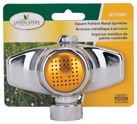 Landscapers Select GS9510 Spot Sprinkler, Female, Square, Zinc