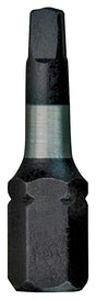 Milwaukee SHOCKWAVE 48-32-4471 Power Bit, #1 Drive, Square Recess Drive, 1/4 in Shank, Hex Shank, 2 in L