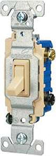 Eaton Wiring Devices C1303-7LTV-L Series Toggle Switch, Ivory, 15 A, 120 V, Cam Actuator, Polycarbonate Housing Material