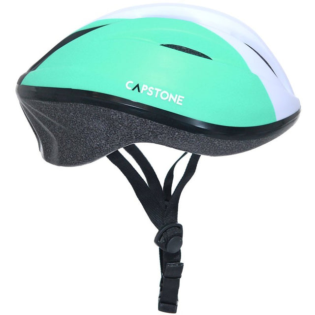 Capstone 64409 Multi-Sport Helmet, Adjustable Retention Dial Headgear, 22 to 23 in, Mint/White, Pack of 2