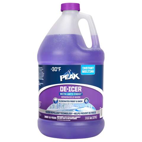 Peak -30 deg Extreme Temperature Windshield De-Icer 1 gal, Pack of 6